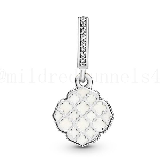 Pandora Openwork Rose Dangle - Picture 5 of 5